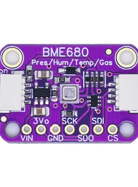 评估板BME680 IIC环境感测器 (VOC温度湿度气压