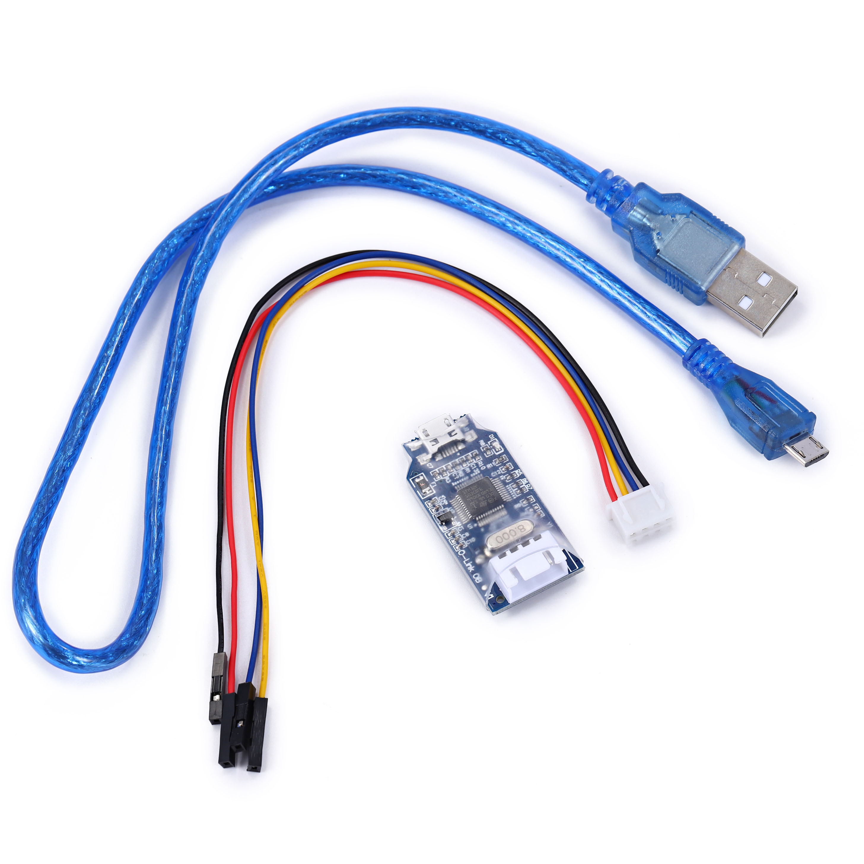 兼容J-link OB ARM仿真下载调试器 SWD编程器jlink下载器代替V8蓝