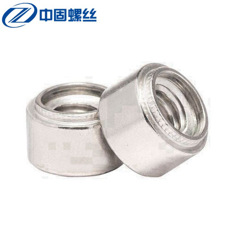 304不锈钢/镀锌涨铆螺母 花齿压铆螺母 滚花台阶螺母 m3-1/m10-4