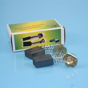 厂家装机153精品型碳刷355/350钢材切割机碳刷6*13*17MM装用电刷