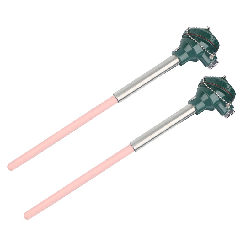 铂铑热电偶R/S/B型WRP-130耐高温99陶瓷刚玉管0-1600度温度传感器