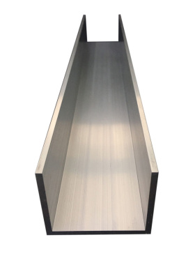 极速槽铝65X25X4mm铝合金槽铝 U型槽铝 内径57mSm槽铝挤型材料硬