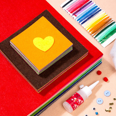 极速Color non-woven kindtergarten handmade DIY materials clo