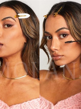 极速10pcs/set No Bend Seamless Hair CliIps Side Bangs Barret