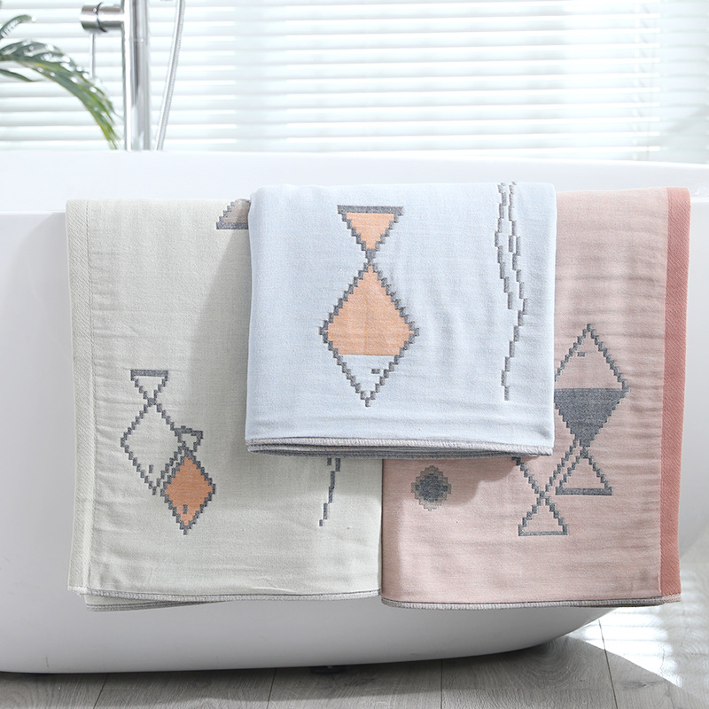 极速夏天薄浴巾2023新款网红女C士纱布大人家用吸水不掉毛速干成