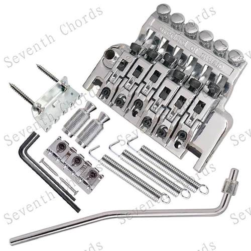 极速双摇电吉他琴桥 双摇颤音系统颤音器I 双摇电吉他拉弦板弦桥