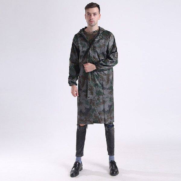 极速Emergency Hoodie Raincoat Men Waterproof OveTrall Cyclin
