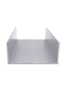 新品铝合金u型槽铝80oX35X2mm包边条玻璃卡槽氧化槽铝合金型材边