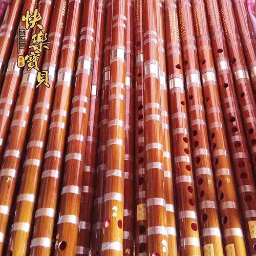新品l董雪d华笛8883精制笛器专子业级演奏用横笛竹笛成人乐考级快