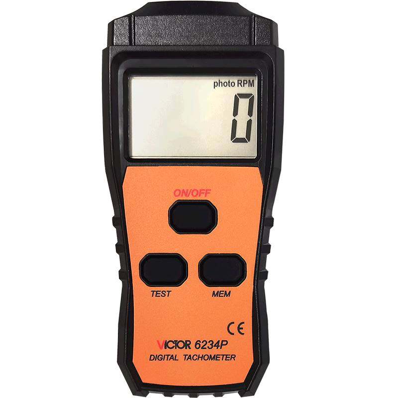 极速VC6236P非接触式线速转速表高精度光电测速表Q电机转速仪6234