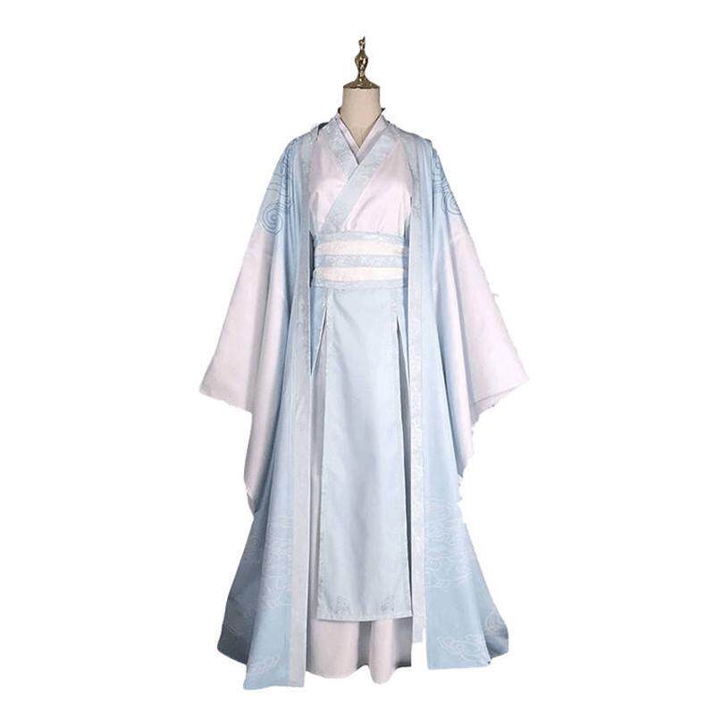 新品魔道服祖师夷陵老祖蓝忘机魏无羡温宁古装汉Z服男女全套