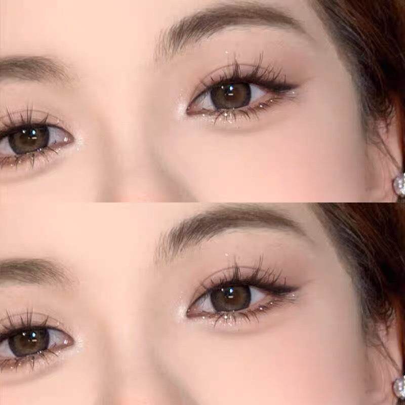 极速分段式泰妆!恶n魔假睫毛自然仿真不规则混血透明梗单簇新手自