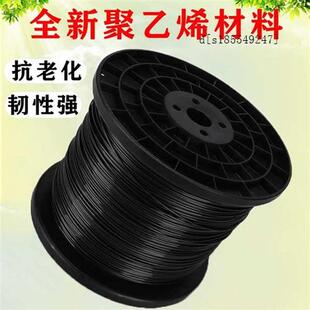 极速塑钢线大棚配j件压膜线高强度养殖拉线香菇百香果棚架拖幕丝