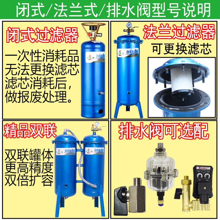 极速新品c自胜气泵空压机过滤器除水净化压缩空气精密油U水分离器,农机/农具/农膜,播种栽苗器/地膜机,淘宝优惠券,粉丝福利购,淘宝优惠卷