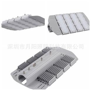 深圳LED模组路灯外壳套件3030贴片200W路灯头足散热新款 户外套件