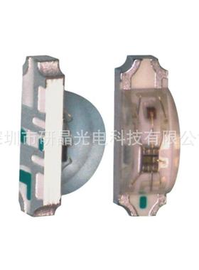 1204rgb灯珠 共阳1206侧面RGB全彩 1204透明侧发光RGB七彩LED灯珠