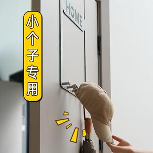 门后挂钩加长款挂衣架衣柜外侧面加高卧室门后收纳挂架超长挂衣钩