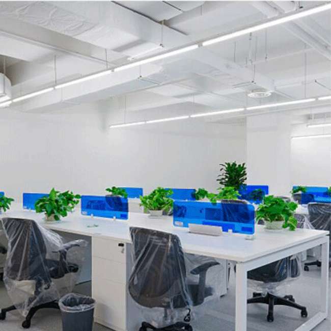 跨境货源T5 T8灯管一体化支架灯办公室仓库车间线条灯LED条形灯具