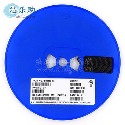 CJ2305 (S5) SOT-23 CJ长电 P沟道MOS场效应管