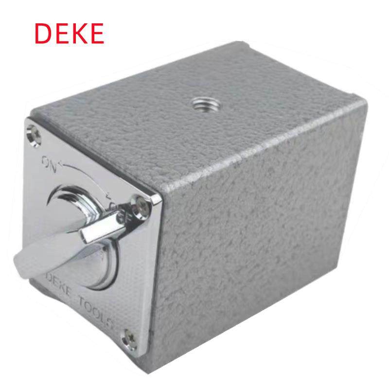 德克60KG/80KG/100KG/120KG强磁力金属开关销售 磁力座