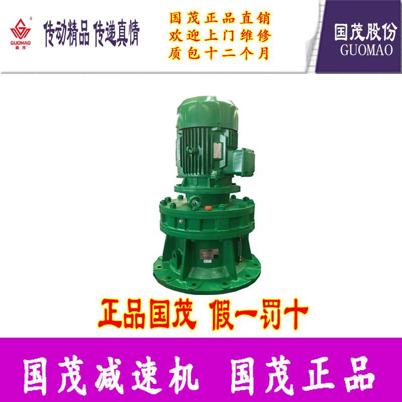 江苏常州国茂牌减速机集团摆线针轮减速机XLED74-143-2.2