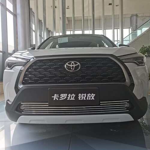 卡罗拉锐放中网外观改装件前脸防虫网装饰条护杠防护用品配件