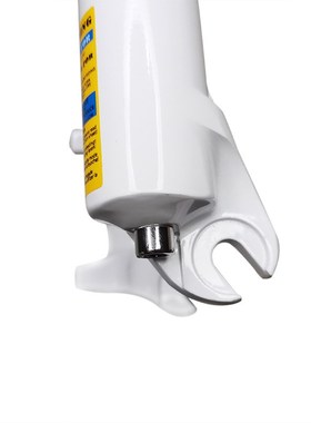 山地自行车d前叉2m7.5寸一体式铝合金避震气叉前叉 白色