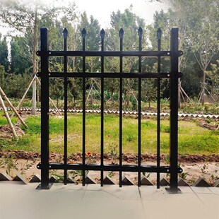 锌钢护栏庭院区域户外围栏工厂围栏社区家庭安全防护围栏房W间铁