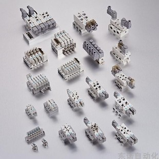 二位五通 5孔 AC220V 金器 DC24V 4E2 电磁阀 460 Mindman AMVSC