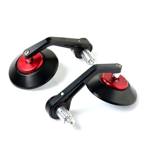 适用铃木UY125/UU125铝合金改装手把后视镜/ULSR/UCR125车把反光