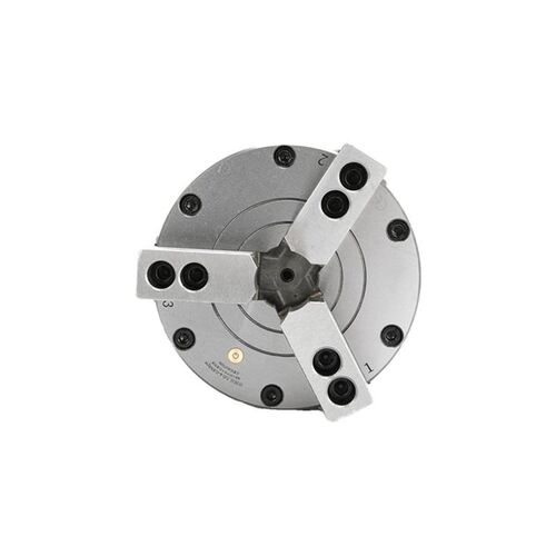 新款自定a心三爪中实气动卡盘KS160-200-250-3机车床回旋转中包邮