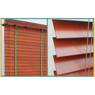 35mm Slats  Width Wooden Blinds BasswoodK Material With Diff