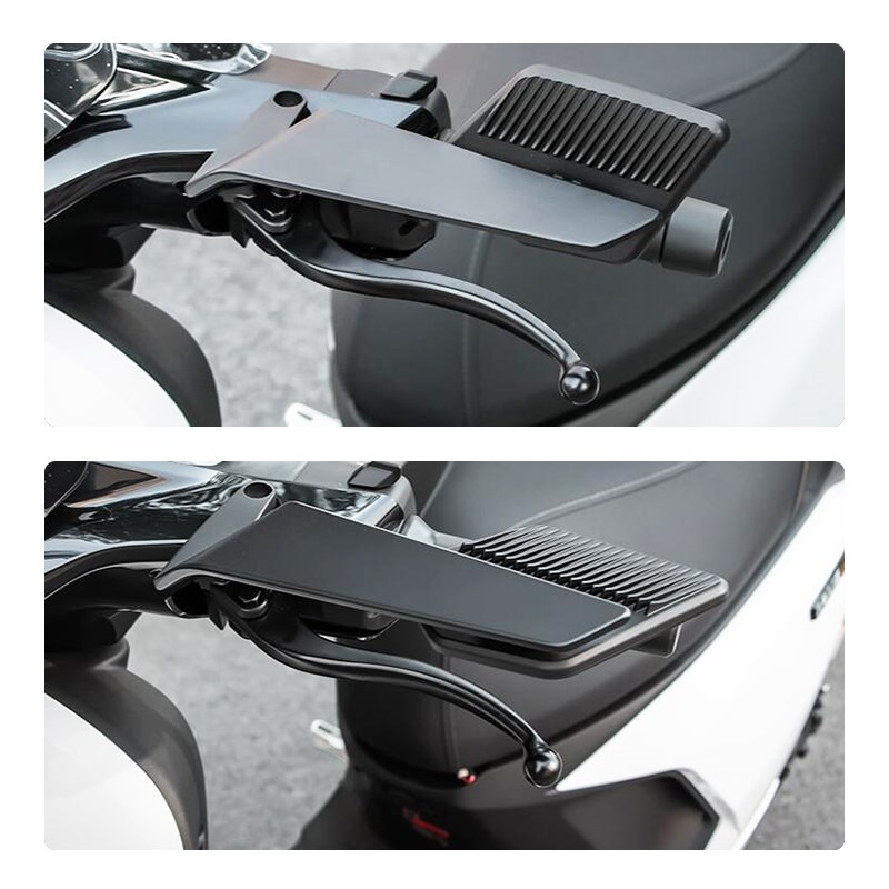 适用小牛F4d00T FXT NXT play UMAX九号极核AE电动车定风翼后视镜