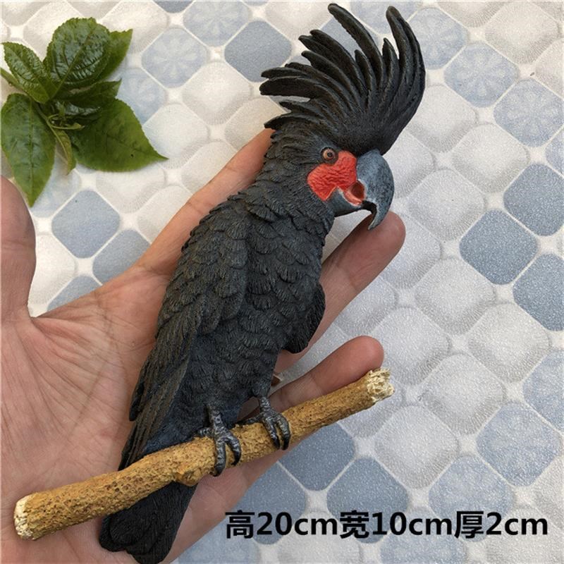 创意磁铁立体动物鸟n类棕榈风头鹦鹉冰箱贴树脂装饰磁贴磁扣留言
