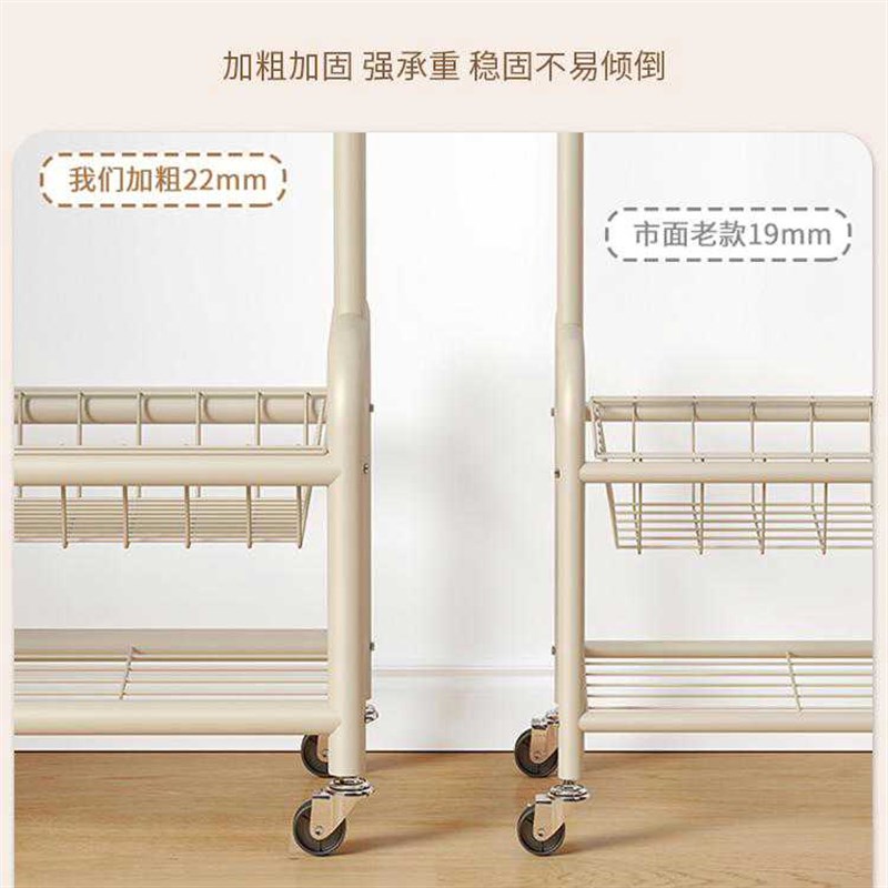 衣架落地卧室挂衣架室内s挂衣服架子可移动家用客厅房间简易衣帽