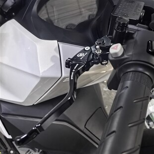 适用五羊NWG150 标准版 摩旅B版改装铝合金可调节煞车手把牛角车