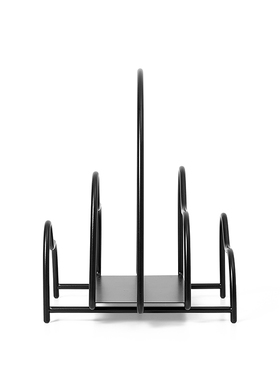 fermLIVING LITHOS金属山丘造W型杂志收纳架