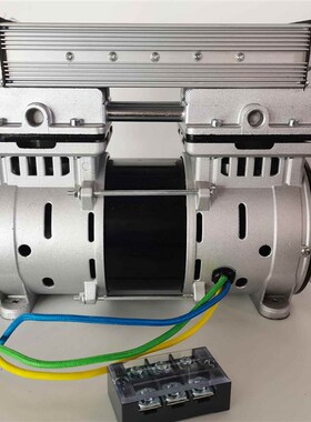 12V24V4i00W车载直流无油静音空压机头便携式空气压缩机