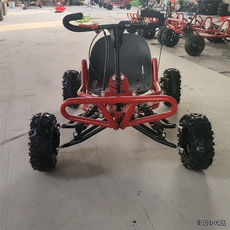 网红新款越d野卡丁车儿童户外四轮燃油沙滩车成人漂移地形摩托车