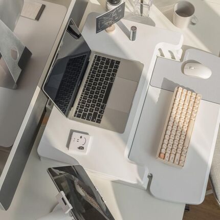 升降台站立式升降桌笔记本电脑桌面办公支架DS450 D460