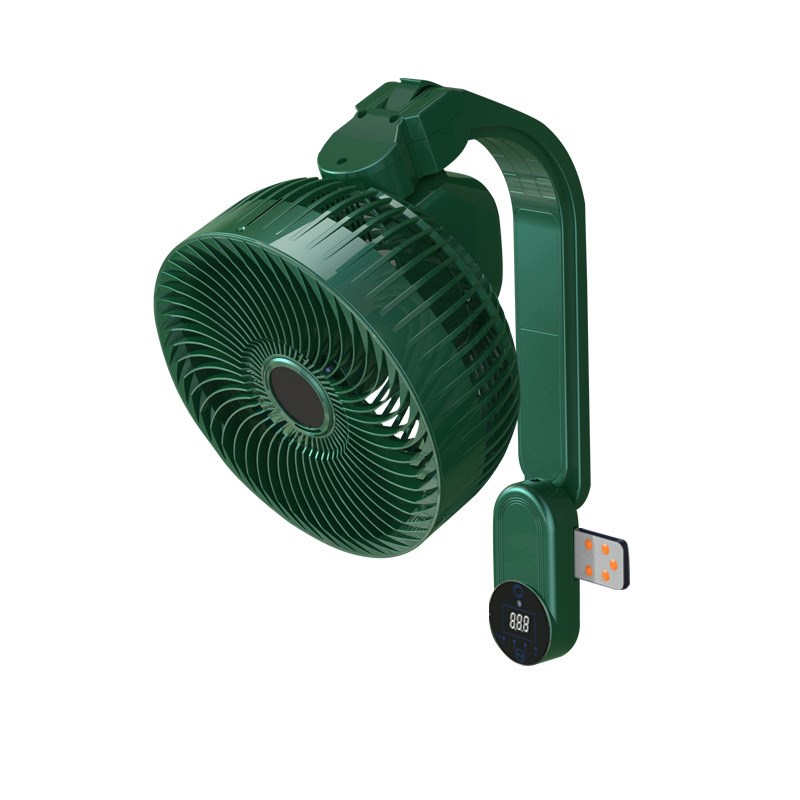 电风扇家用小型壁挂式空气循环壁扇厨房L卫生间免打.孔挂墙壁扇