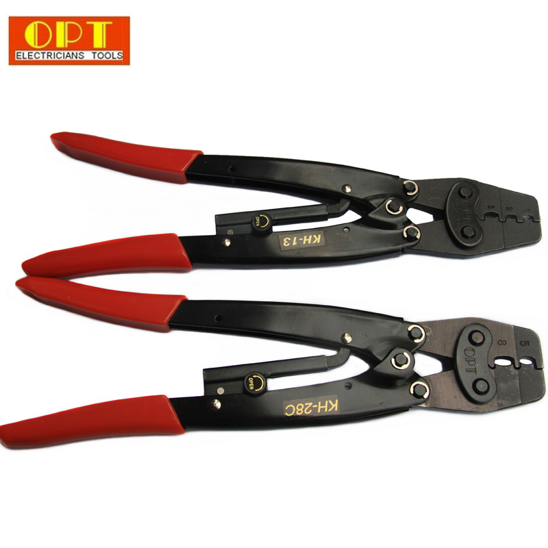 【台湾OPTe】绝缘闭端子压接钳 压线钳 压线帽 KH-28C 6-10mm?