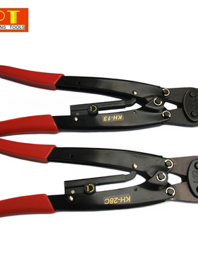 【台湾OPTe】绝缘闭端子压接钳 压线钳 压线帽 KH-28C 6-10mm?