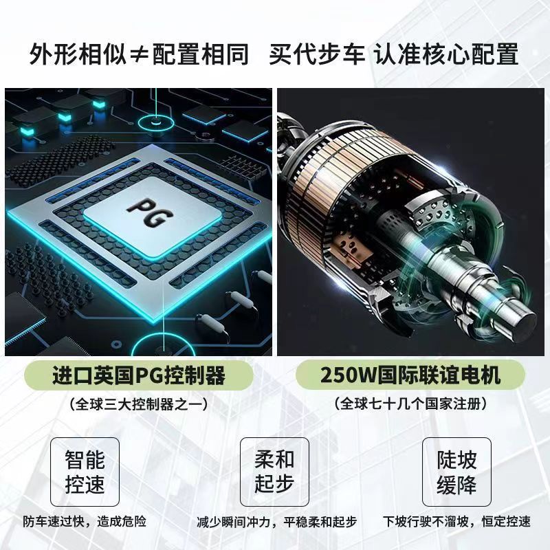 极速老人代步g车四轮电动观光车残疾人专用电瓶车家用双人可折叠