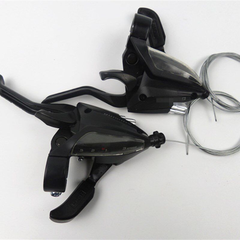 极速21/24/27速登山车连身指拨 变速器 M煞车变速一体 自行车骑行