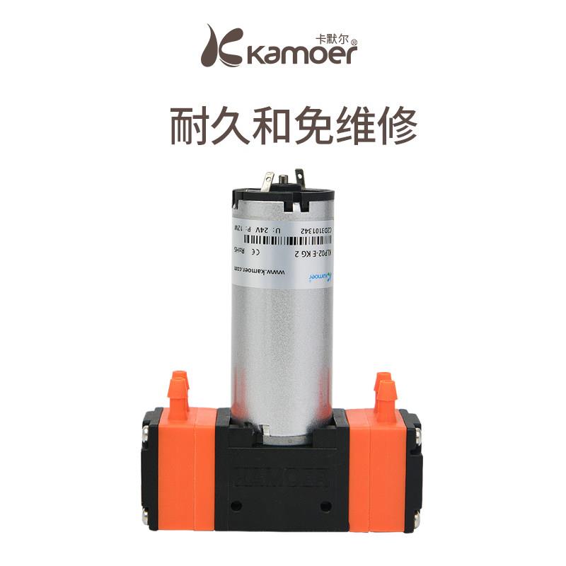 极速卡默尔隔f膜泵24伏泵水泵双头增压泵12v双向自吸泵klp02双口