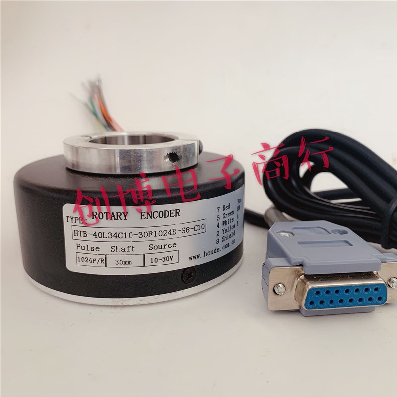 极速HTB-40L34C10-30F600B-S8-CF10电梯电机主机光电编码器1024B