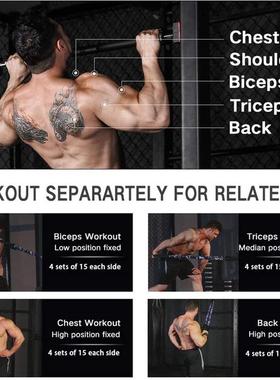 极速Pulbl Up Assist Band System Resistance Bands for Home Gy