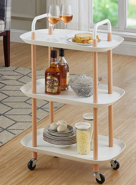 极速Home Three-layer Trsolley INS Style Removable Dining Tro