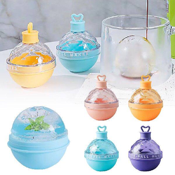 极速Whiskey Large Ice Hockey Mould Round Ball Ice MakiZng Mo